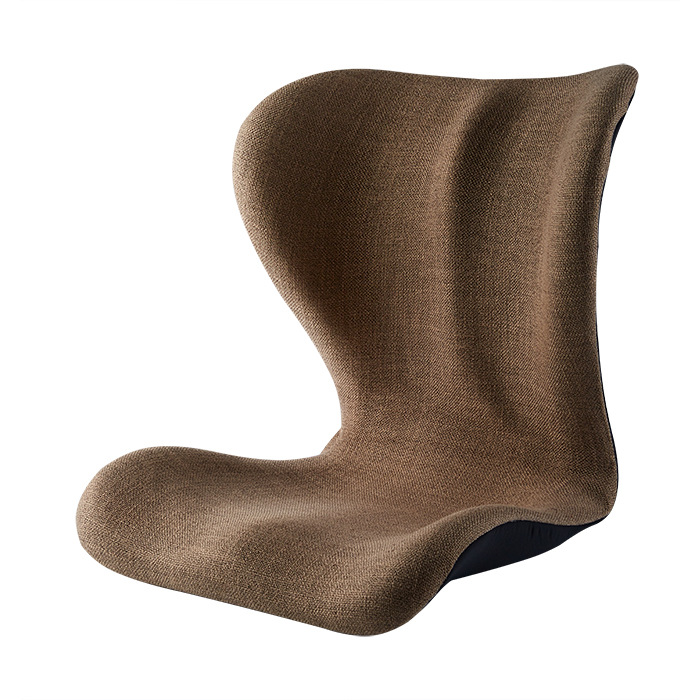 日本製花びら型腰痛対策クッション、姿勢矯正、美尻効果、オフィス用メモリーフォームクッション、背骨保護、猫背防止、長時間座っても疲れにくい神器