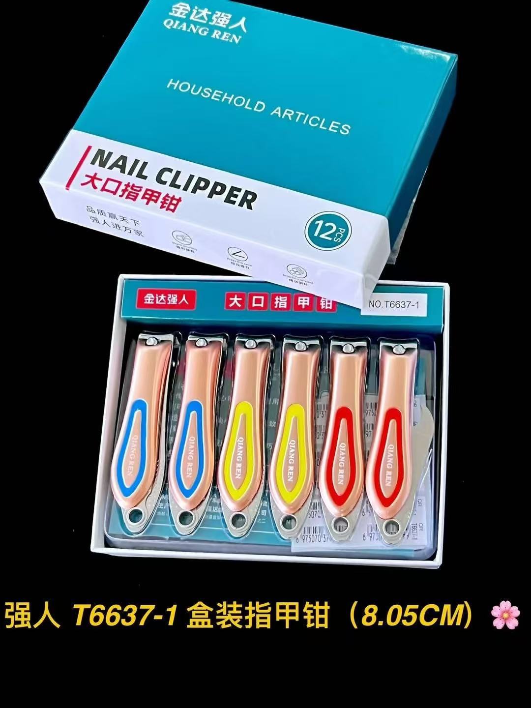 Cuchillos de uñas Jinda Strong 100 cortadores de uñas grandes, medianos y pequeños, cortaúñas de boca plana y cortaúñas de boca oblicua al por mayor