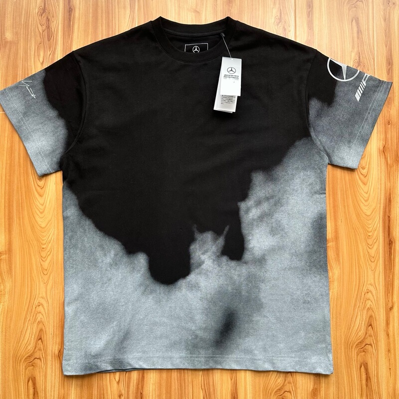 Cross-Border Trade High-Quality Amg Collaboration Letter Logo Round-Neck Short-Sleeve T-Shirt Couple Style Tie-Dye Cultural Shirt Trendy Cross-Border Trade High-Quality Amg Collaboration Letter Logo Round-Neck Short-Sleeve T-Shirt Couple Style Tie-Dye Cultural Shirt Trendy