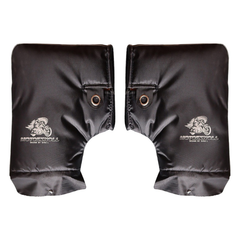 Guantes para vehículos eléctricos para conducir en invierno, cálidos e impermeables, cubiertas para manillar de vehículos eléctricos, cubiertas para manillar de motocicleta, resistentes al viento e impermeables.