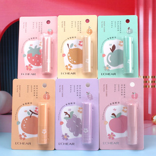 Lucky Fruit Fresh Extract Deep Care Lip Balm Hydrating Moisturizing Refreshing Lip Balm E621
