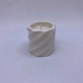 创意北欧风陶瓷杯香薰蜡烛无烟浪漫香氛伴手礼物简约烛台陶瓷杯