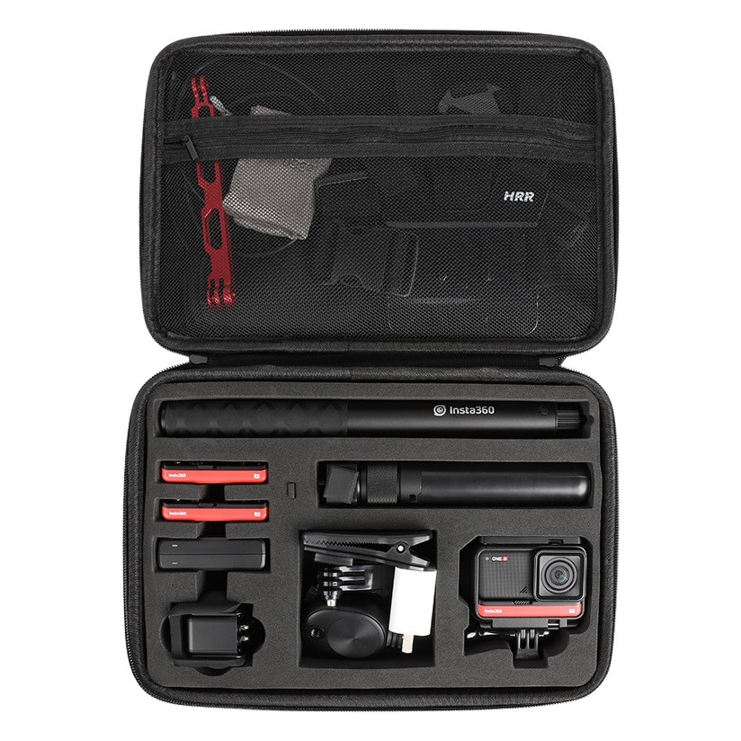 Insta360 one RS bolsa de almacenamiento 360 cámara panorámica deportes portátil impermeable caja de almacenamiento accesorios caja de protección