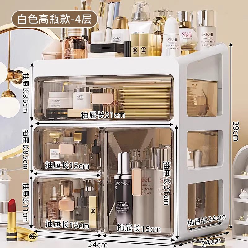 톨보틀 4단-문라이트화이트 [금도금손잡이]