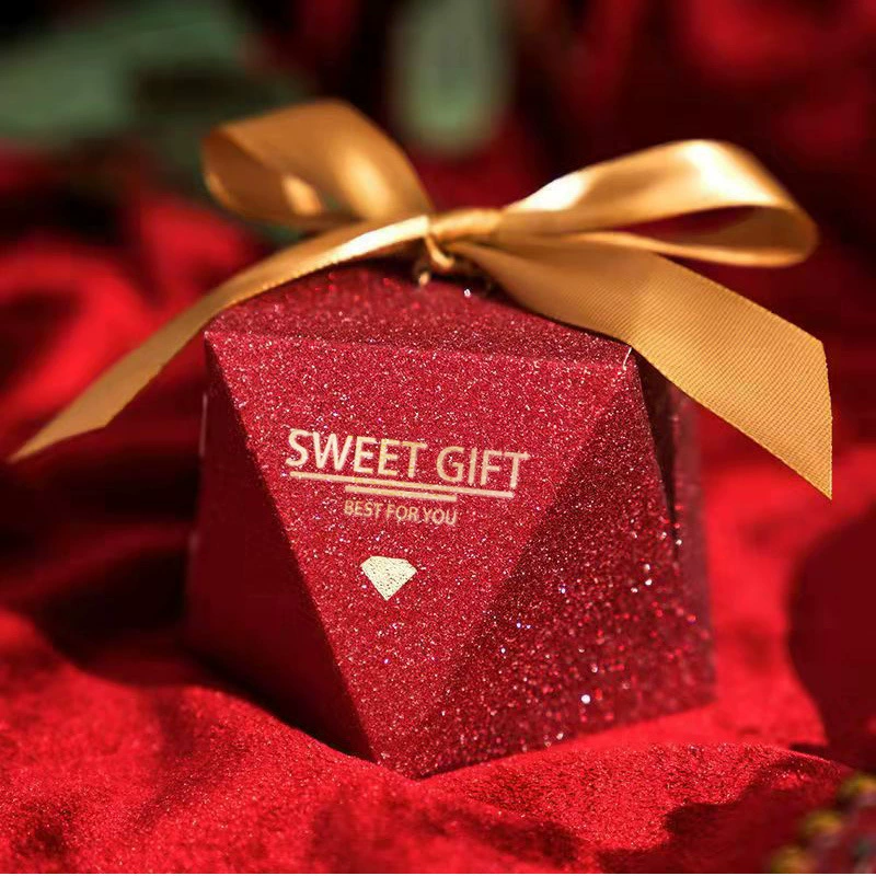 Hi Sugar Box Golden Scallion Fruits Monthly Diamond Creative Wedding Korean Romantic Sugar Box Creative Hi Sugarbag производитель оптом