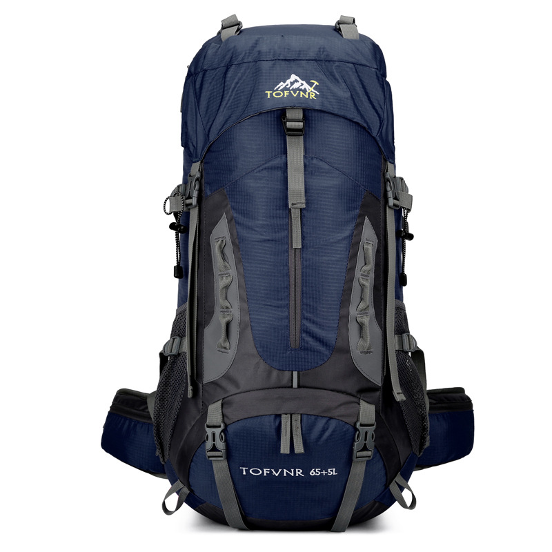 Mochila Multifuncional de Senderismo de Nylon, Impermeable y Resistente al Desgaste para Escalada y Camping