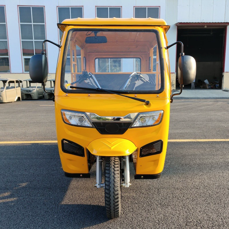 Граница экспорт топливный Tuk-Tuk Tuk-тук с тенью и защитой от дождя, пассажирский трёхколёсный мотоцикл Tuk-Tuk