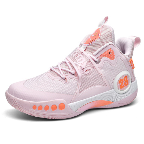 Cross-border live streaming dropshipping men's spring new youth student basketball shoes practical combat boots sports shoes wholesale