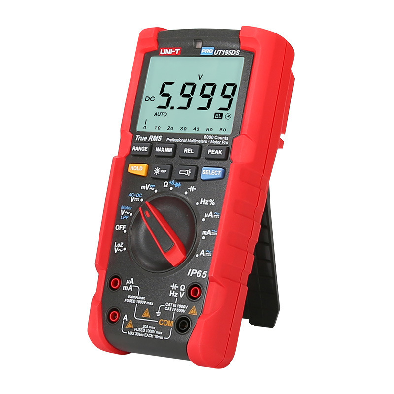 优利德工业品UT195DS数字高精度万用表三防电压电流电阻万能表