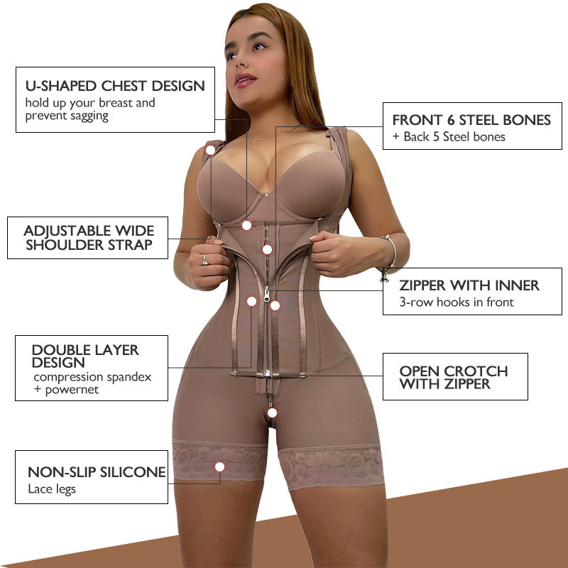 Wide Shoulder Strap Hourglass Waist-tight Chest Support Tight Body Shaping Corset