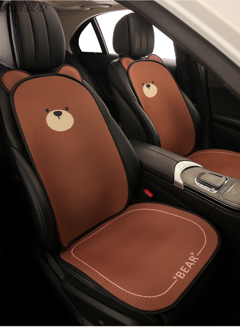 2025 new car seat cushion four seasons universal seat cover seat cover car cute car goddess high-end summer