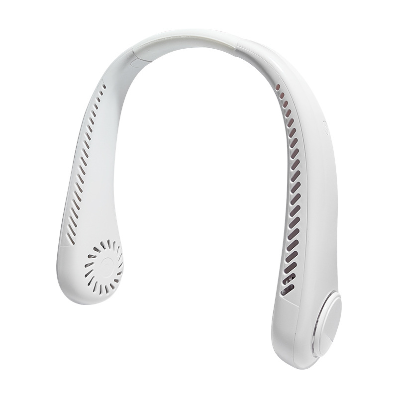 Ventilador de Cuello Recargable USB Mini, Modelo 2025, para Deportes al Aire Libre, Regalo, Venta al Por Mayor