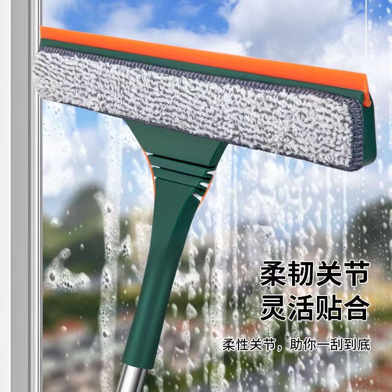 Wholesale glass cleaning household retractable wiper extension rod large multi-function window cleaning brush Wholesale glass cleaning household retractable wiper extension rod large multi-function window cleaning brush