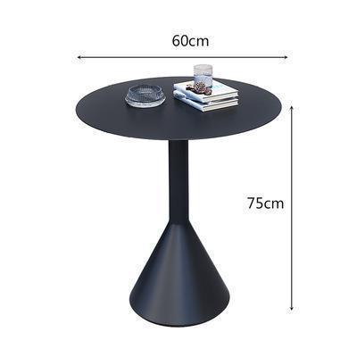 屋外の金属のテーブルと椅子の喫茶店のミルクティーの店の露天の小さい円卓の庭のベランダの防水の鉄の芸のテーブルと椅子のセット