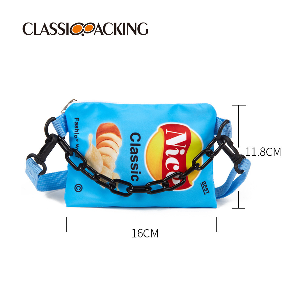 Bolsa de almacenamiento al por mayor de fábrica, bolsa de regalo de promoción de bocadillos de supermercado, bolsa de mensajero de habitación individual unisex, se puede fijar el logotipo