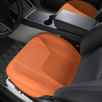 Seat cushion, seat cover – Cooling Cushion Seat Pad - type-b-thin-cushion-hermes-orange-front-row-2-pieces