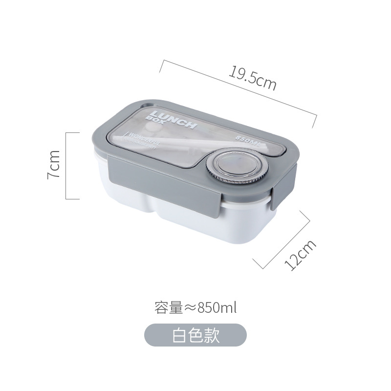 Juego de loncheras portátiles para estudiantes de paja de trigo de estilo japonés