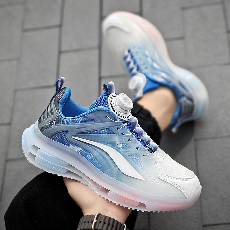 Men's Dad Shoes with Rotating Buckle, Suitable for Older Children, Sports Shoes for Men, Trending Air-Cushion Basketball Shoes, Running Shoes for Men Men's Dad Shoes with Rotating Buckle, Suitable for Older Children, Sports Shoes for Men, Trending Air-Cushion Basketball Shoes, Running Shoes for Men