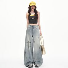 2026�����¿���ʽ��������Ϳѻ������ţ�г���Ůʿ��������JEANS