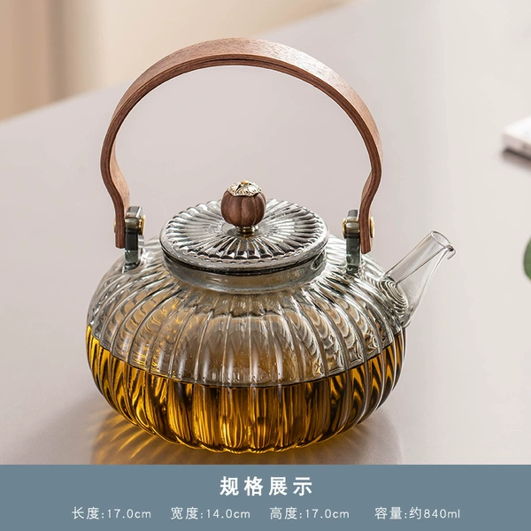 Qinghui "Chrysanthemum Petal" teapot-801mL (inclusive)-900mL (inclusive)