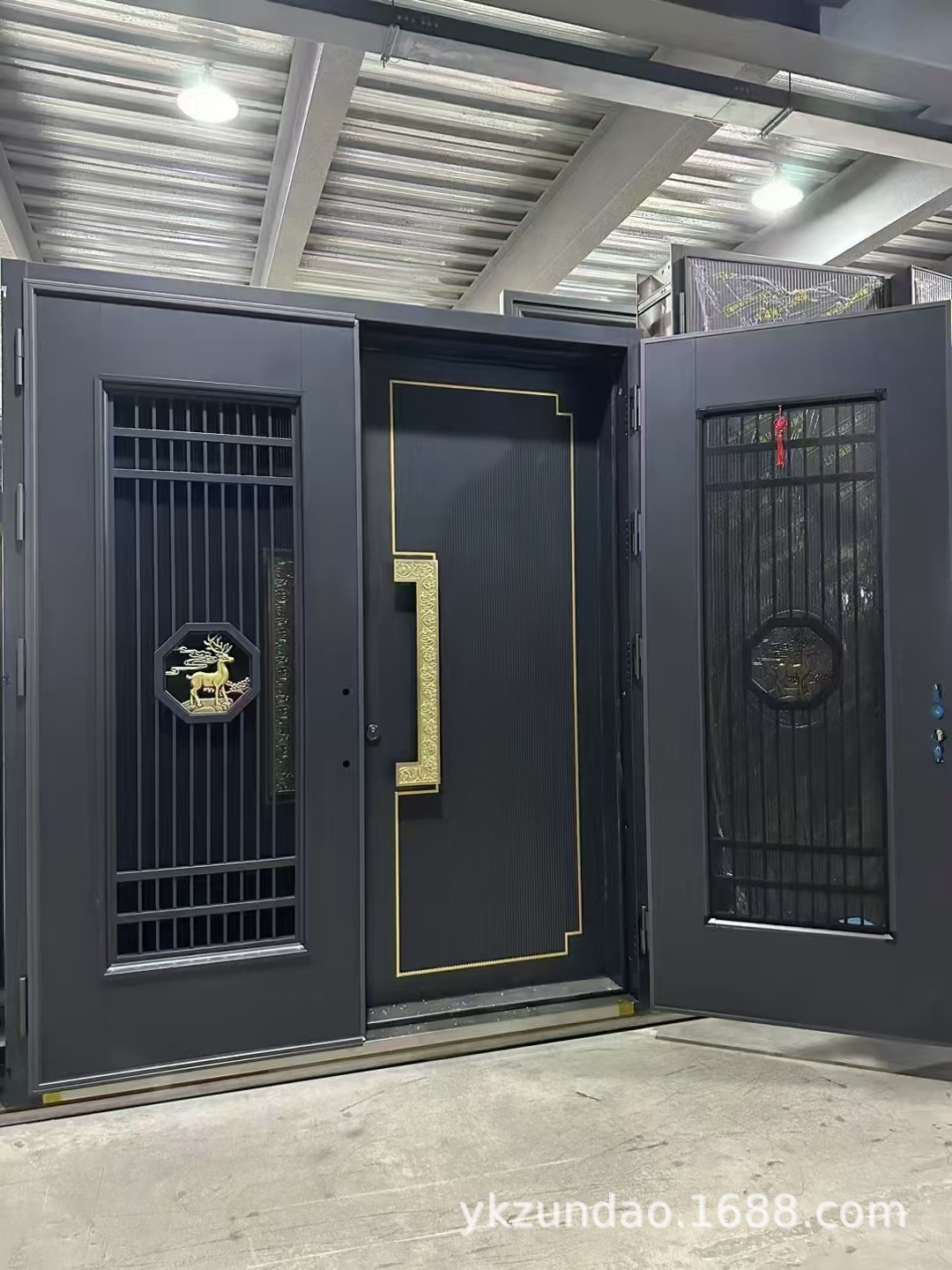 非标锌合金复合门