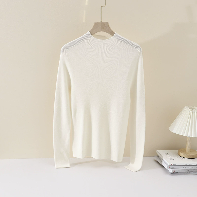 Кашемировый свитер 90S Merino, 48 шт., ультратонкий, машинная стирка, бесшовный, длинный рукав, красная основа
