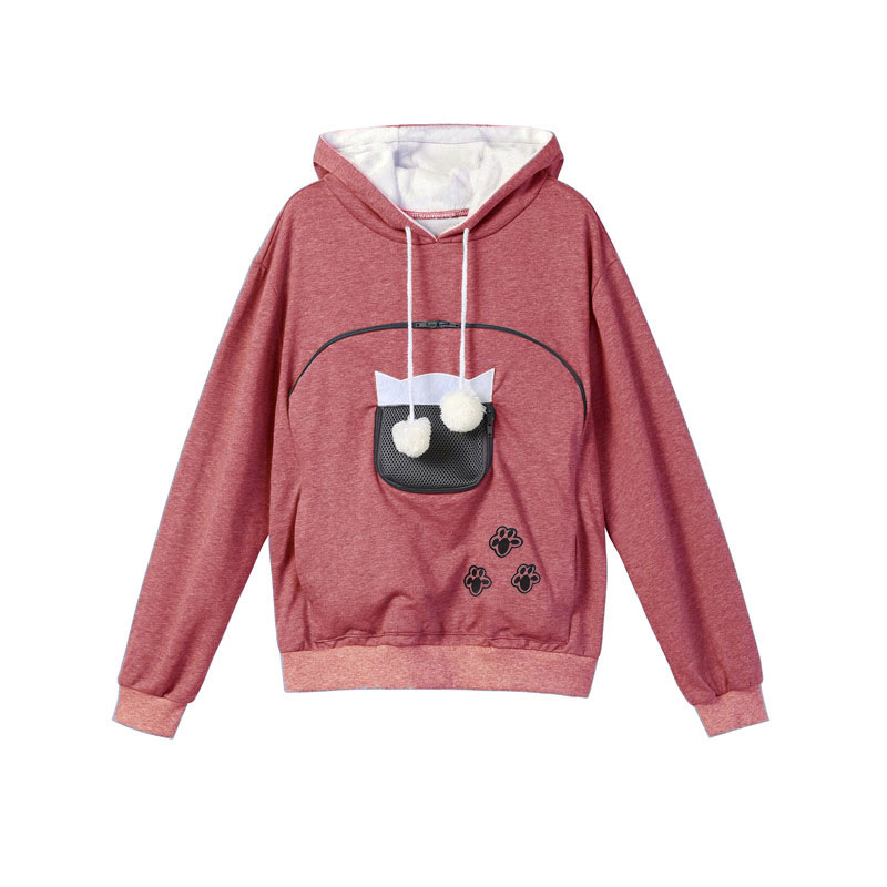 Europa y América Amazon Venta caliente primavera y verano suéter para mascotas AliExpress popular cremallera de malla Bolsillo grande suéter con capucha image 10