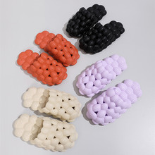 夏季凉拖女外穿防滑厚底浴室室内情侣EVA家用踩屎感拖鞋批发代发