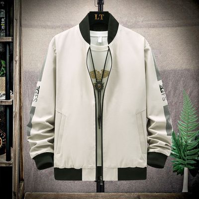 Coat for men 2022 spring and autumn new pattern fashion Korean Edition Trend leisure time Jacket men's wear mlb clothes