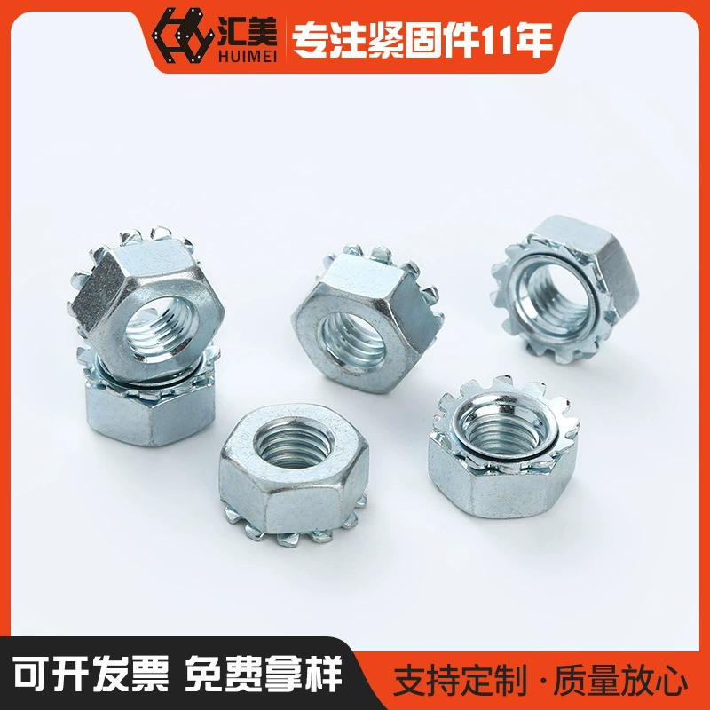 Нержавеющая сталь гайки 304/201 К-подгаечника К-крышки винта/Гальванизировала К-гайку