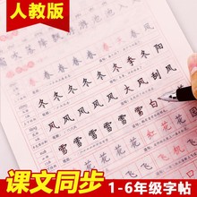 一二三四五六七八级上册下册临摹本部编人教版同步临摹练字帖RJ