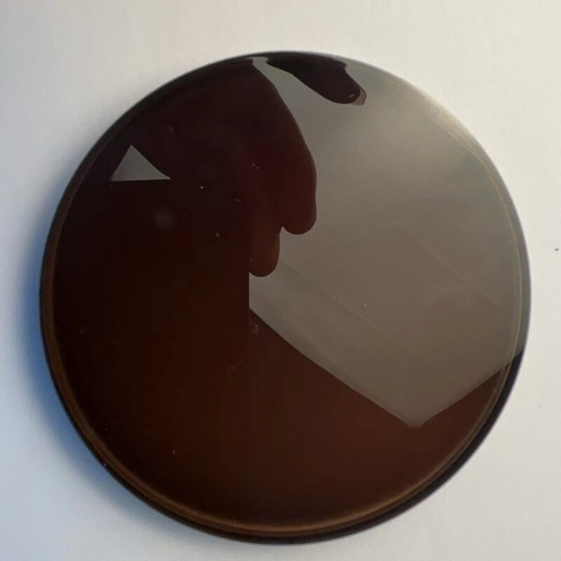 1.56 Dyed Gray Dyed Tea Inner Coating Myopia Sunglasses 70 72 75 Diameter Driver Sunglasses Lenses