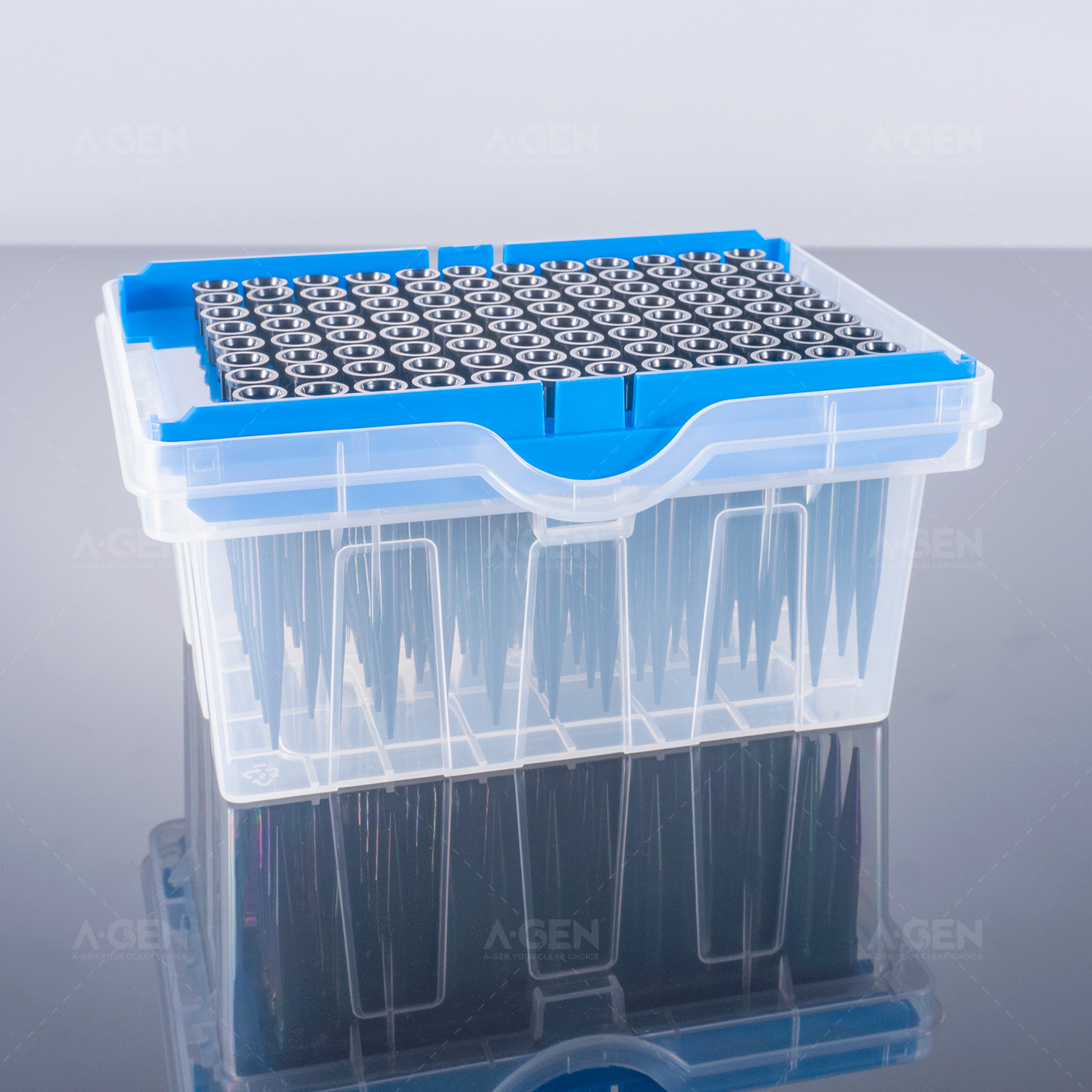 爱津厂家帝肯 Tecan LiHa 200ul 导电吸头SBS盒装 生物耗材实验室