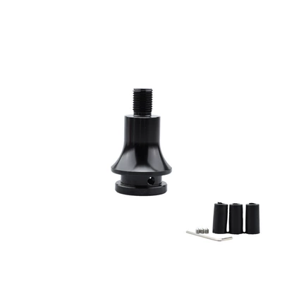 Cab and accessories aluminum alloy gear shift rod - black