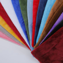 法兰绒珊瑚绒布料批发双面/单面法兰绒家居服玩具时装睡衣面料