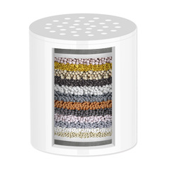 15 Stage Shower Filter Replacement Cartridge Shower Universal Shower Water Softener for Hard Water to Remove Chlorine Substances