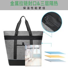 国境を越えた断熱アイスバッグメーカーが屋外の食品や冷たい飲み物用の防水大容量冷蔵バッグを直接注文できます。