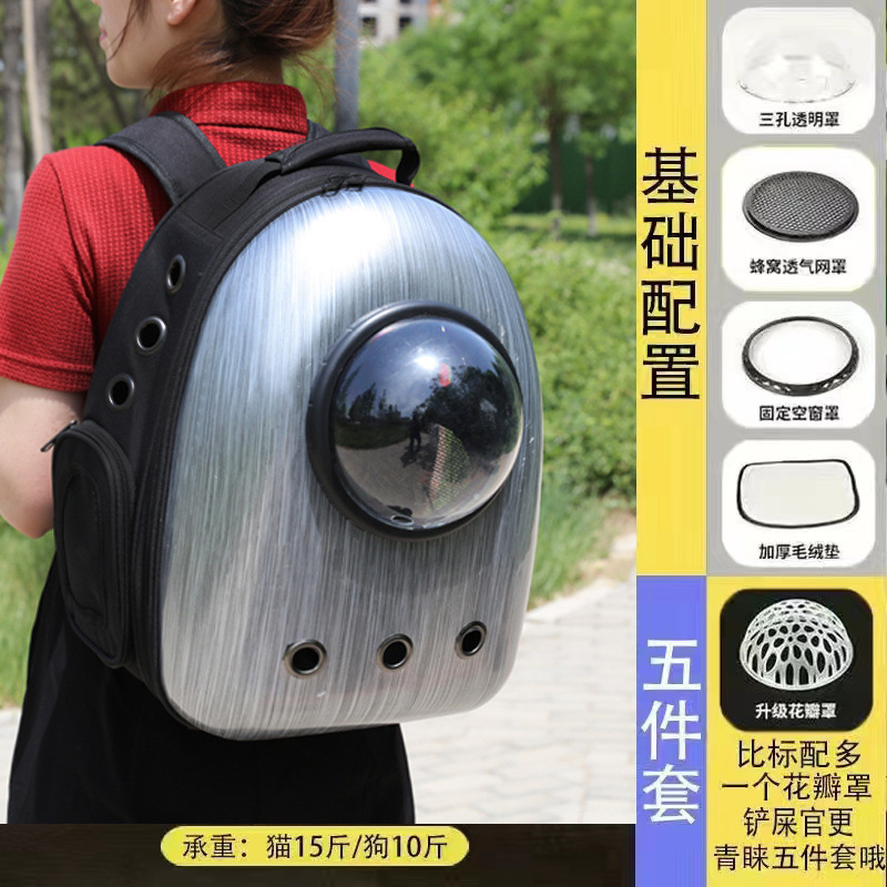 브러쉬드 실버 [검은색 원]