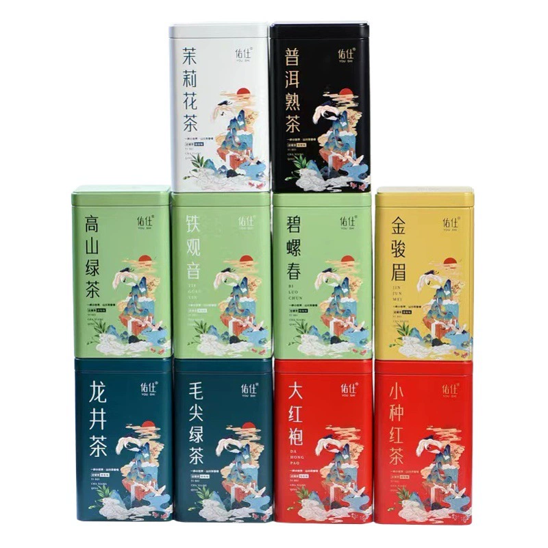 Большой коммерческий супер ароматный Tieguanyin Dahongpao Jasmine чай зеленый чай черный чай улун чай бочки с чаем большие консервированные