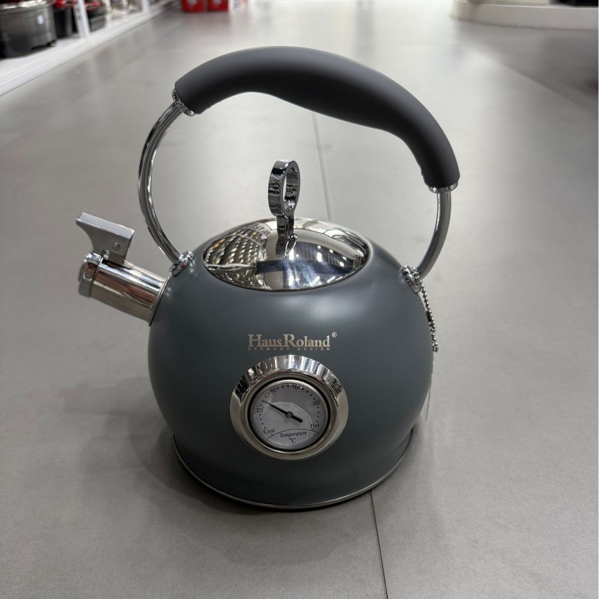 Hausroland nuevo hervidor de sonido de acero inoxidable transfronterizo para llama abierta de gas hervidor de exportación 3L en stock