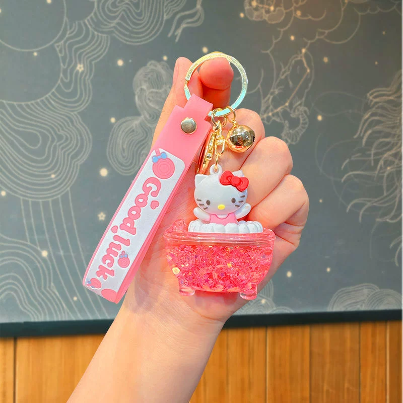 Accessories, acrylic backpack on chain, cute pendant