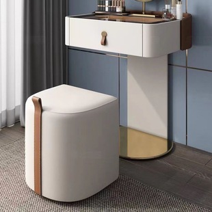 Makeup Stool Simple Modern Dressing Table Stool Home Shoe Changing Square Stool Bedroom Scandinavian Fashion Ins Manicure Chair