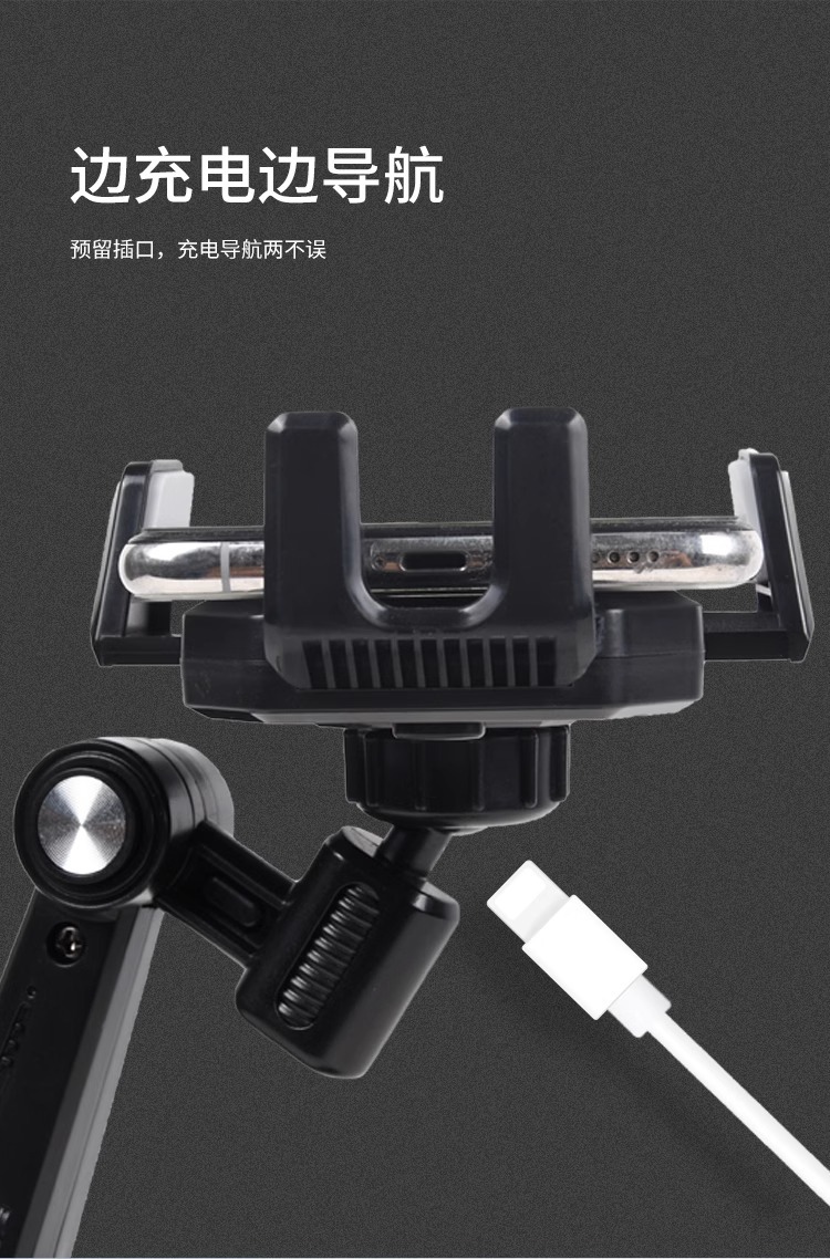 Mobile phone car bracket car with large suction cup center console minivan navigation fixed support frame 2024 new