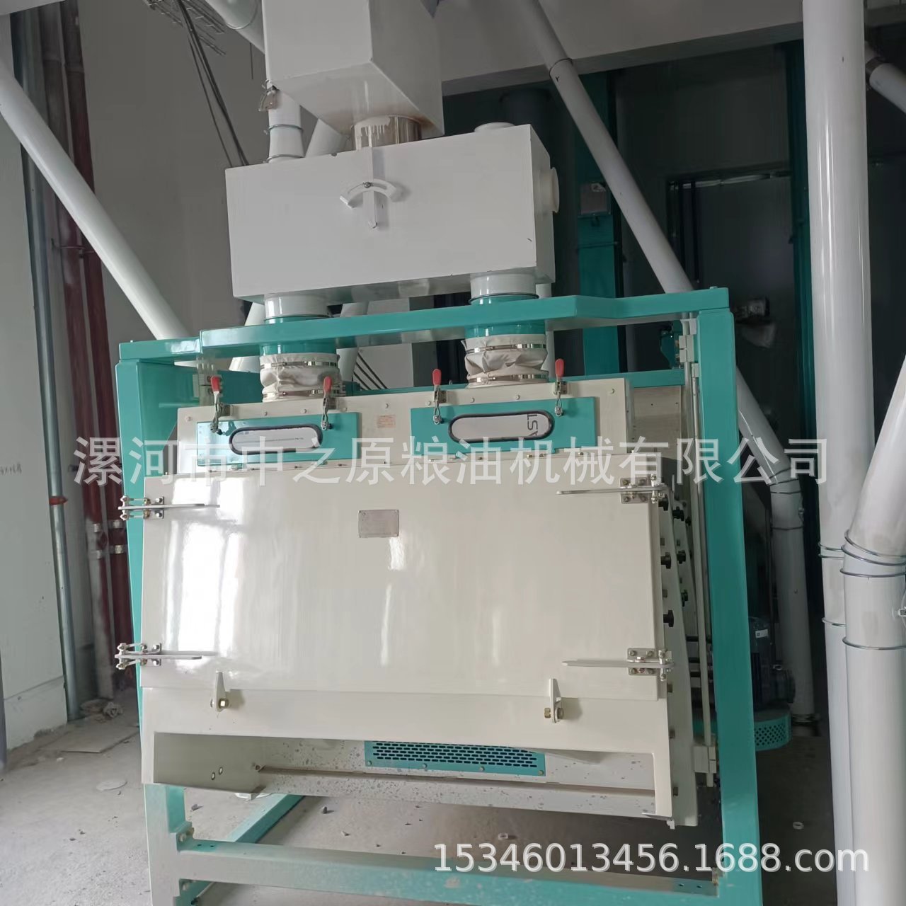 大麦清理成套设备 粮食筛选设备 小麦粮食清理生产线