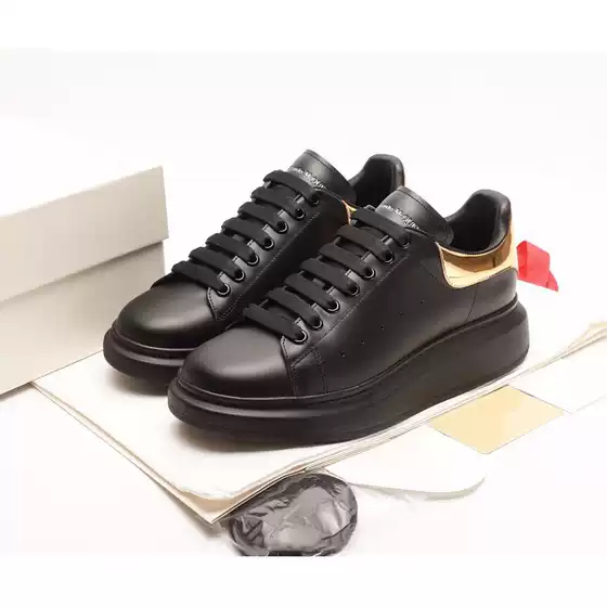 Women's Genuine Leather Thick-Sole Court Sneakers Classic White Shoes for Couples 2025 Spring New Arrival Platform Casual Shoes for Men and Women Height Increasing