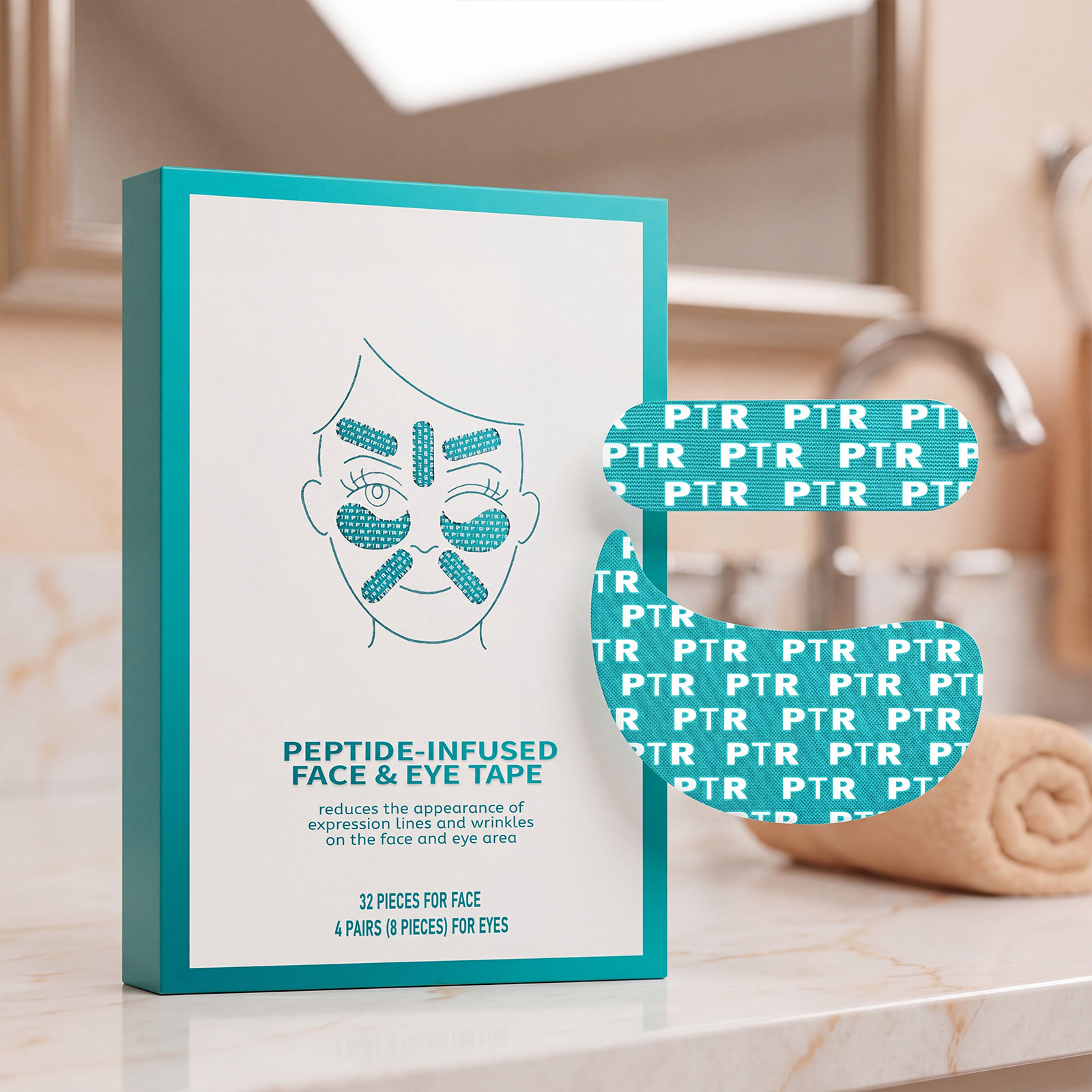 Facial Care Patches with Niacinamide Essence Are Gentle and Skin-Friendly, Moisturizing, Breathable, and Hydrating for Dry Skin Without Causing Tightness