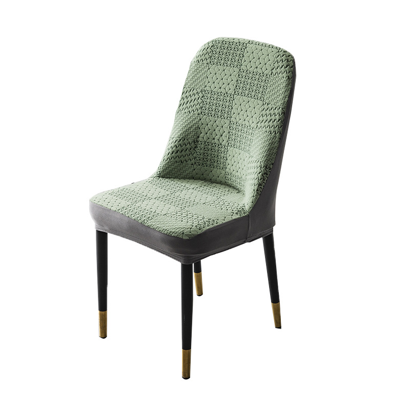 Four Seasons cubierta de silla de mesa de comedor elástica universal cubierta de silla todo incluido resistente al desgaste hogar Luz de lujo restaurante palillos cubierta