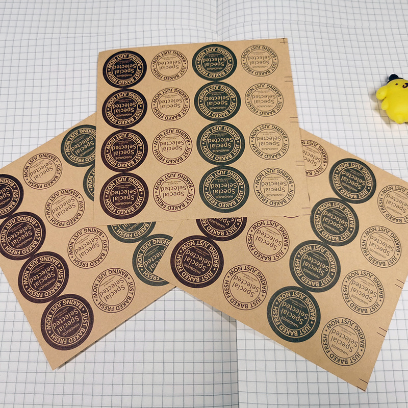 Ins brown graffiti paper bag card packaging gift bag hand account material gift packing bag food grade bag wholesale