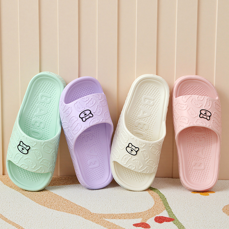 2025 New Style Soft Bottom Slippers for Women's Summer Wear Non-slip Bathing All-match Couple's Casual Sandals and Slippers for Men