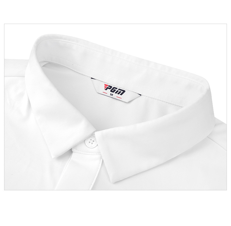 Áo thun golf nam tay ngắn PGM thoáng khí co giãn mùa hè — KUZ151-Quần Trắng, KUZ151-Quần màu xanh nước biển, Yf568-áo màu xanh hải quân, YF568-Áo màu trắng chi tiết 20